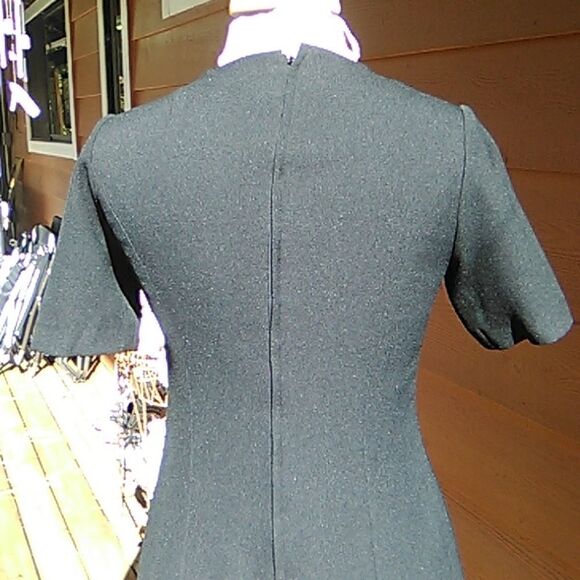 Vintage S&D Black Dress - Picture 7 of 11